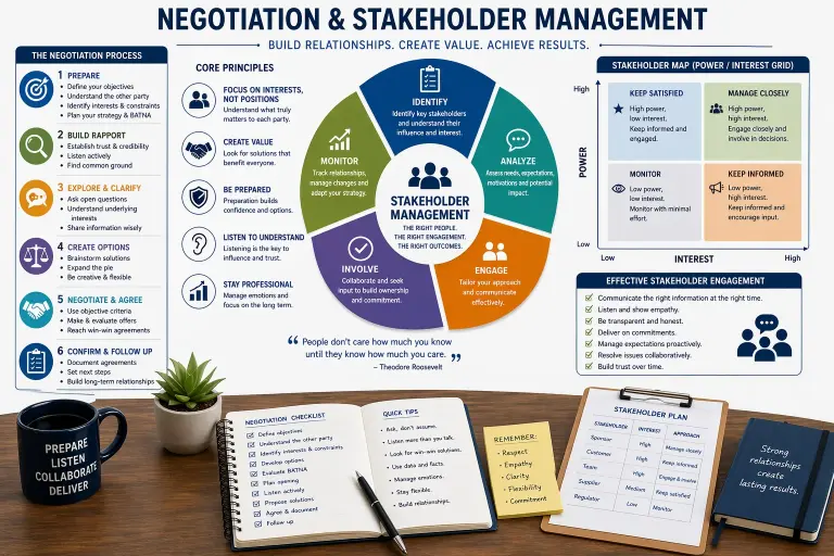 Negotiation and Stakeholder Management